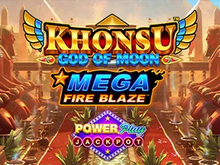 Mega Fire Blaze: Khonsu God of Moon PowerPlay Jackpot
