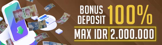 Bonus deposit 100%