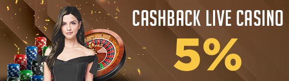 Bonus Cashback Live Casino