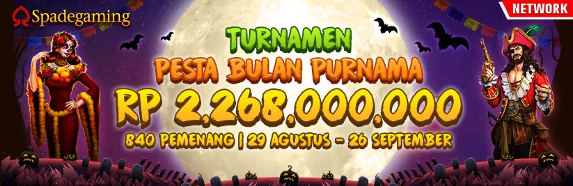 Spadegaming Tournament Pesta Bulan Purnama