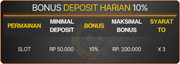 Bonus Deposit IDNCash