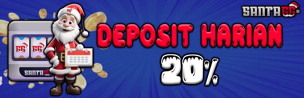 Bonus Deposit Harian 20%