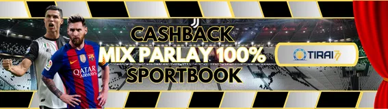Cashback Mixparlay Sportsbook 100%