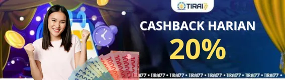 CashBack Harian 20%